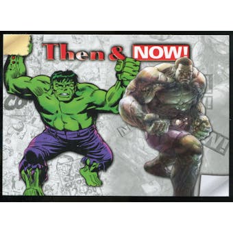 2014 Upper Deck Marvel Now Then and Now #TNLY Hulk