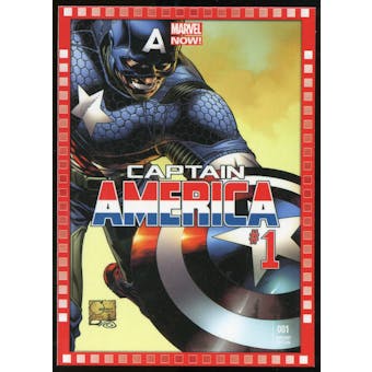 2014 Upper Deck Marvel Now Variant Covers #104JQ Captain America #1