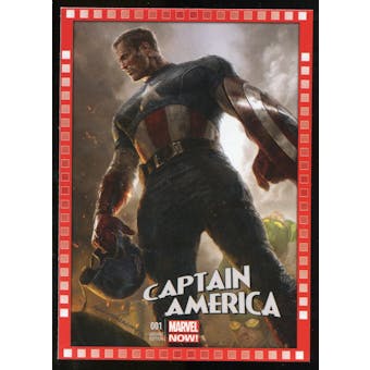 2014 Upper Deck Marvel Now Variant Covers #104RM Captain America #1