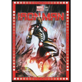 2014 Upper Deck Marvel Now Variant Covers #109AG Iron Man #1