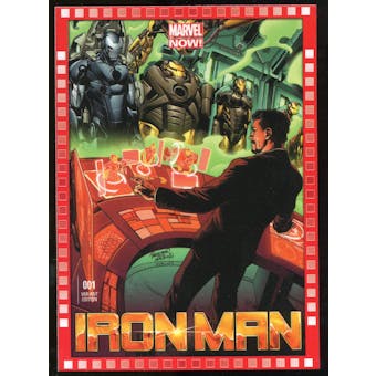 2014 Upper Deck Marvel Now Variant Covers #109HA Iron Man #1