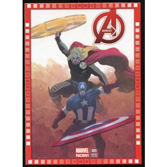 2014 Upper Deck Marvel Now Variant Covers #112ER Avengers #1