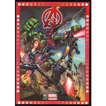 2014 Upper Deck Marvel Now Variant Covers #112SC Avengers #1