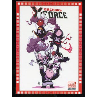 2014 Upper Deck Marvel Now Variant Covers #120SY Uncanny XForce #1