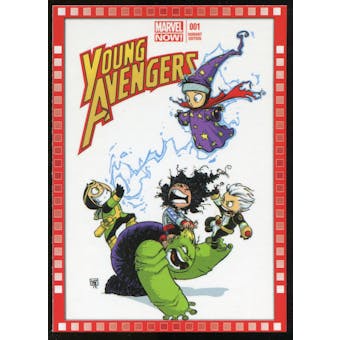 2014 Upper Deck Marvel Now Variant Covers #121SY Young Avengers #1