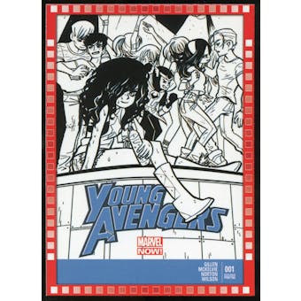 2014 Upper Deck Marvel Now Variant Covers #121VA Young Avengers #1