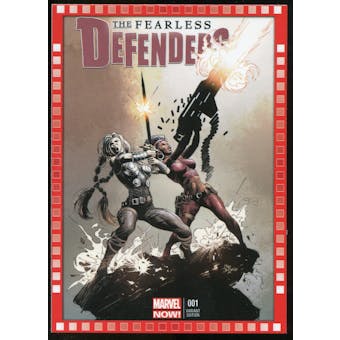 2014 Upper Deck Marvel Now Variant Covers #122MD The Fearless Defenders #1