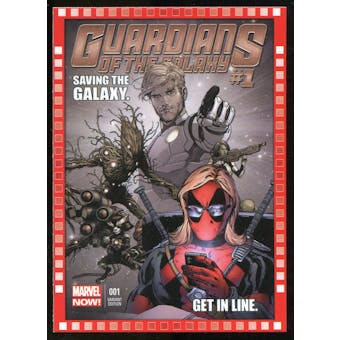 2014 Upper Deck Marvel Now Variant Covers #123DP Guardians of the Galaxy #1