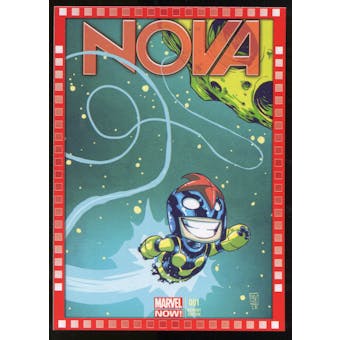 2014 Upper Deck Marvel Now Variant Covers #124SY Nova #1