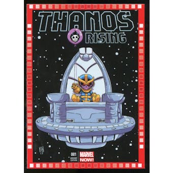 2014 Upper Deck Marvel Now Variant Covers #130SY Thanos Rising
