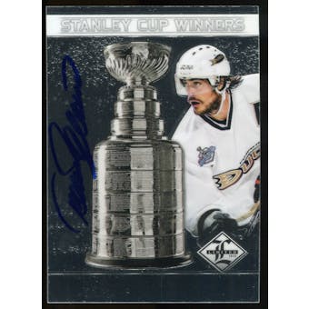2012/13 Panini Limited Stanley Cup Winners Signatures #SC34 Teemu Selanne Autograph /99