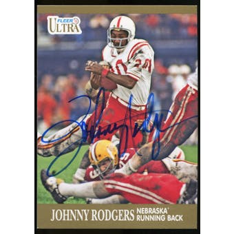2013 Upper Deck Fleer Retro Ultra Autographs #37 Johnny Rodgers C Autograph
