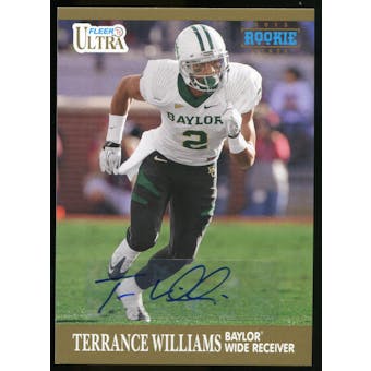 2013 Upper Deck Fleer Retro Ultra Autographs #75 Terrance Williams D Autograph