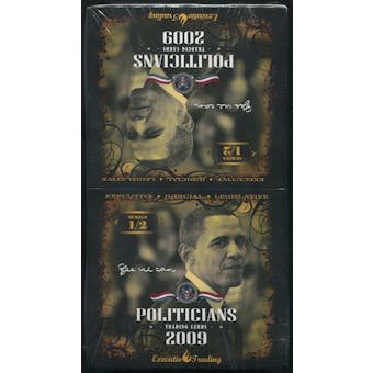 2009 Executive Trading Politicians Series 1 & 2 Hobby Box