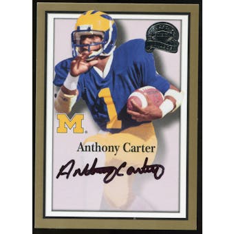 2013 Upper Deck Fleer Retro Fleer Greats of the Game Autographs #AC58 Anthony Carter B Autograph