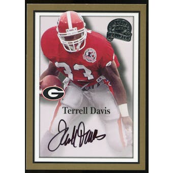 2013 Upper Deck Fleer Retro Fleer Greats of the Game Autographs #TD52 Terrell Davis B Autograph