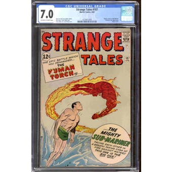 Strange Tales #107 CGC 7.0 (OW-W) *4274411009* Classic Cover
