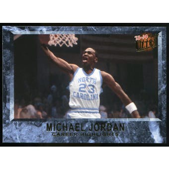 2013/14 Upper Deck Fleer Retro '92-93 Ultra Michael Jordan Career Highlights #4 Michael Jordan