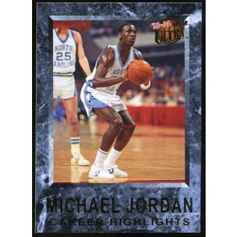 2013/14 Upper Deck Fleer Retro '92-93 Ultra Michael Jordan Career Highlights #12 Michael Jordan