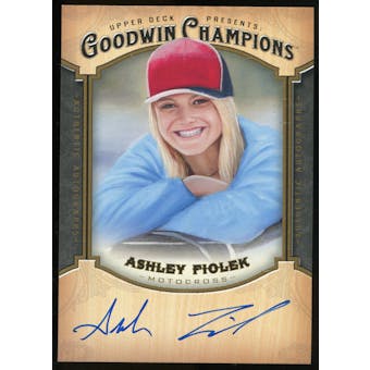 2014 Upper Deck Goodwin Champions Autographs #AAF Ashley Fiolek G Autograph