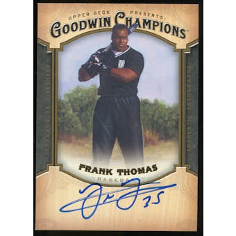 2014 Upper Deck Goodwin Champions Autographs #AFT Frank Thomas D Autograph