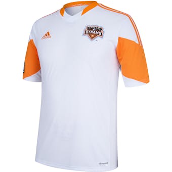 Houston Dynamo Adidas ClimaCool White Replica Jersey (Adult XL)