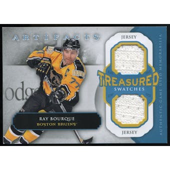 2013-14 Upper Deck Artifacts Treasured Swatches Jerseys Blue #TSBO Ray Bourque C