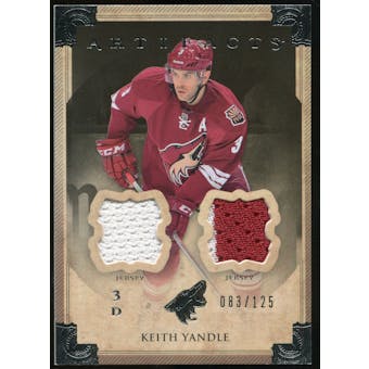 2013-14 Upper Deck Artifacts Jerseys #45 Keith Yandle /125