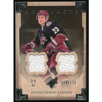 2013-14 Upper Deck Artifacts Jerseys #76 Oliver Ekman-Larsson /125