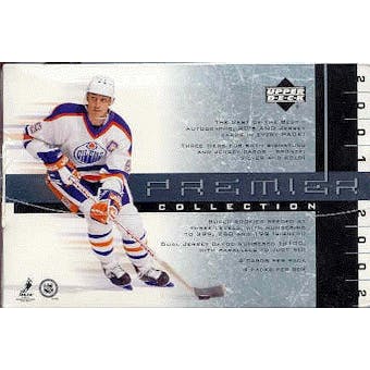 2001/02 Upper Deck Premier Collection Hockey Hobby Box