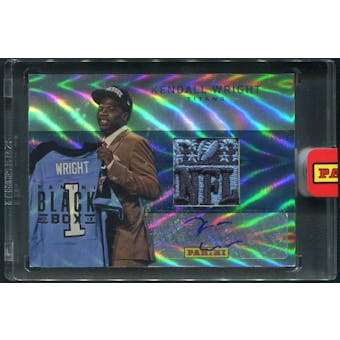 2012 Panini National Convention #10 Kendall Wright Black Box 2013 Draft Day Rookie NFL Shield Auto #1/1