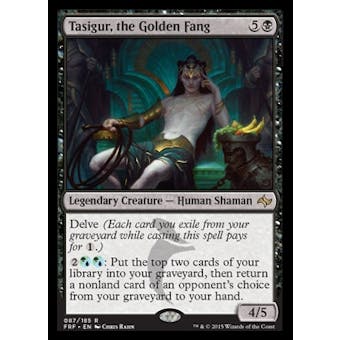 Magic the Gathering Fate Reforged Single Tasigur, the Golden Fang NEAR MINT (NM)