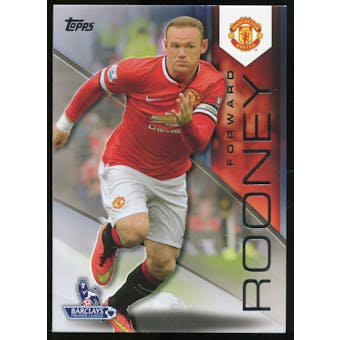 2014/15 Topps English Premier League Gold Black #86 Wayne Rooney /25