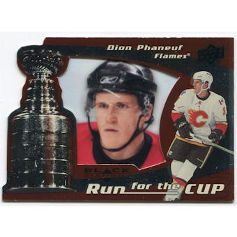 2008/09 Upper Deck Black Diamond Run for the Cup #CUP5 Dion Phaneuf /100