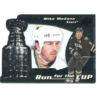 2008/09 Upper Deck Black Diamond Run for the Cup #CUP14 Mike Modano /100
