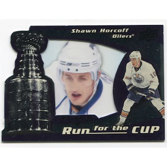 2008/09 Upper Deck Black Diamond Run for the Cup #CUP18 Shawn Horcoff /100