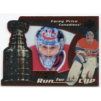 2008/09 Upper Deck Black Diamond Run for the Cup #CUP22 Carey Price /100