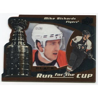 2008/09 Upper Deck Black Diamond Run for the Cup #CUP29 Mike Richards /100