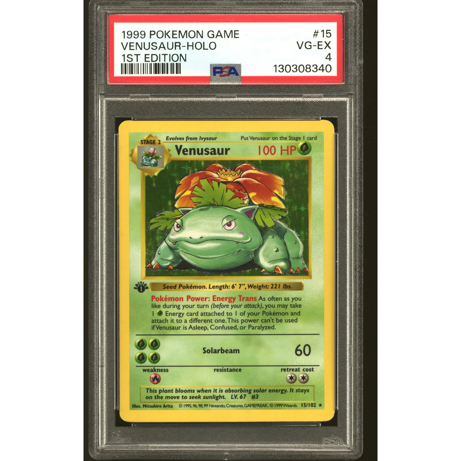 venusaur first edition card 1st Edition Venusaur