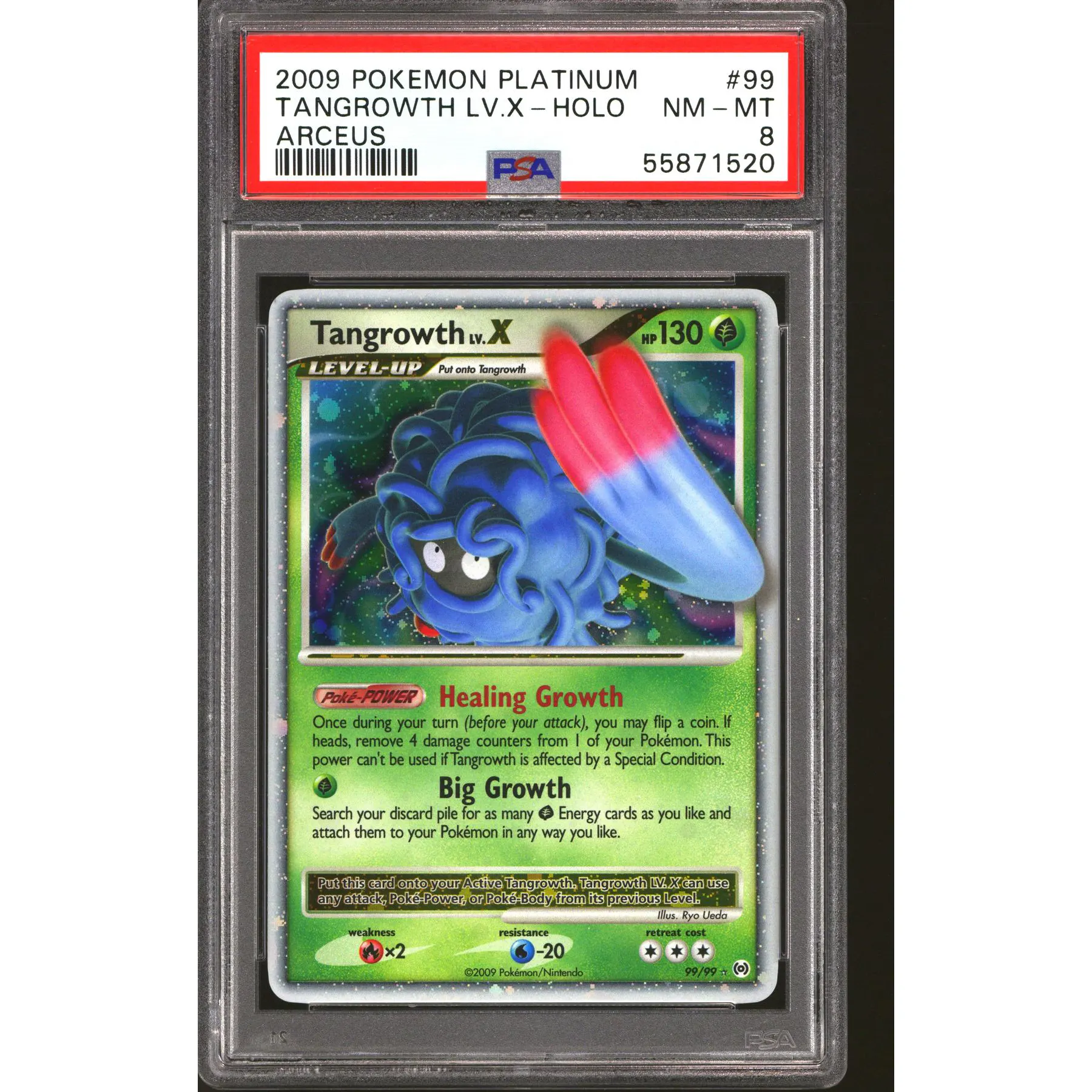 Pokemon Platinum Arceus Tangrowth Lv.X 99/99 PSA 8 | DA Card World Pokemon Platinum Arceus Tangrowth Lv.X 99/99 PSA 8 | DA Card World