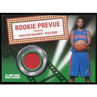 2008/09 Upper Deck SkyBox Rookie Prevue Retail #RPWS Walter Sharpe