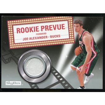 2008/09 Upper Deck SkyBox Rookie Prevue #RPJA Joe Alexander