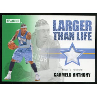 2008/09 Upper Deck SkyBox Larger Than Life Retail #LLCA Carmelo Anthony