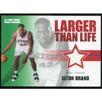 2008/09 Upper Deck SkyBox Larger Than Life Retail #LLEB Elton Brand