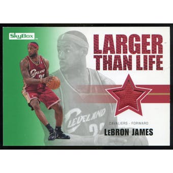 2008/09 Upper Deck SkyBox Larger Than Life Retail #LLLJ LeBron James