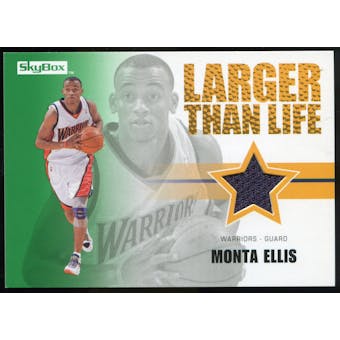 2008/09 Upper Deck SkyBox Larger Than Life Retail #LLME Monta Ellis
