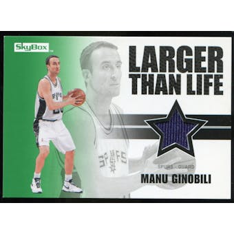 2008/09 Upper Deck SkyBox Larger Than Life Retail #LLMG Manu Ginobili