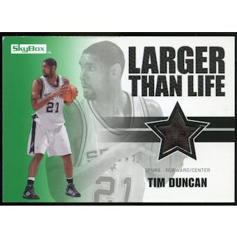 2008/09 Upper Deck SkyBox Larger Than Life Retail #LLTD Tim Duncan