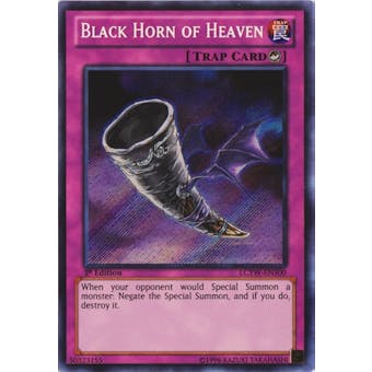 Yu-Gi-Oh Legendary Collection 1st Ed. Single Black Horn of Heaven Secret Rare