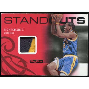2008/09 Upper Deck SkyBox Standouts Patches #SOME Monta Ellis /20